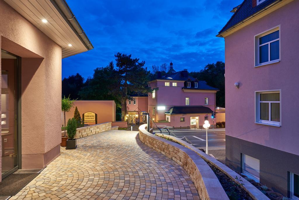Parkhotel Gueldene Berge Weißenfels Buitenkant foto